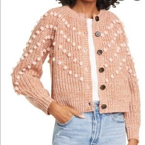 The Great Marled Bobble Cardigan